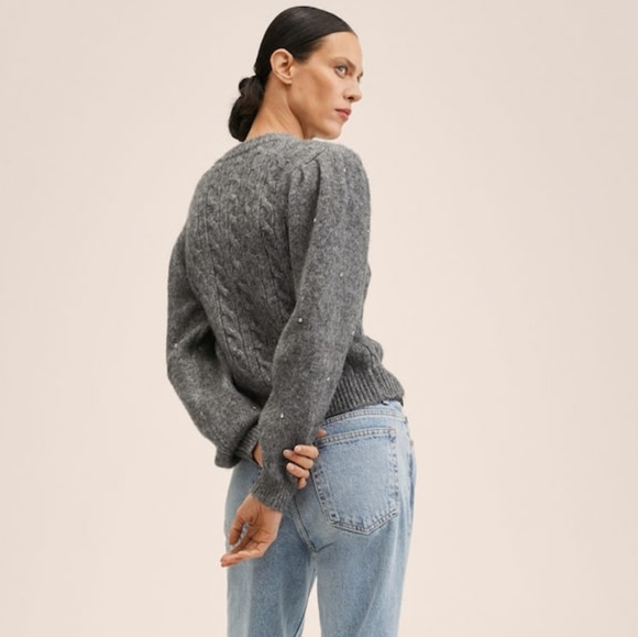 MANGO Strass sweater - Picture 6 of 6